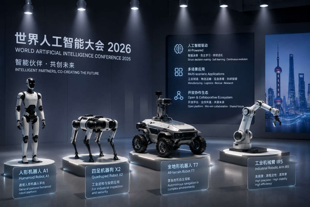 Fourier Intelligence Embodied Home robot gösterisi